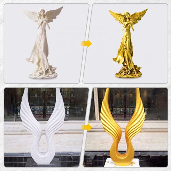 Blattgoldfarbe auf Wasserbasis für Kunst, Malerei, Kunsthandwerk