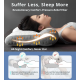 Ergonomisches Memory-Foam-Nackenstützkissen