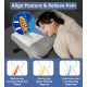 Ergonomisches Memory-Foam-Nackenstützkissen