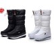 Kostenloser VersandPremium wasserdichte, rutschfeste Kunstfell-Schneestiefel für Damen