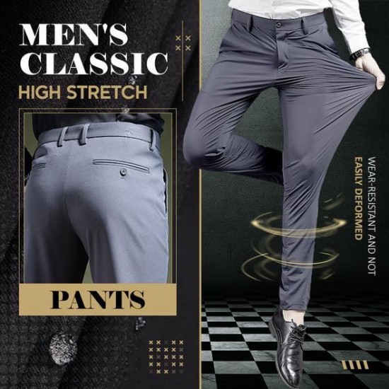 HEIER VERKAUFStilvolle Slim Fit Herren Hosen Stretch