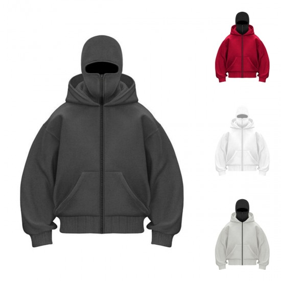  Heie Aktion: 50 % Rabatt  Ninja Zip-Up Hoodie für Herren & Damen – Rundumschutz