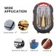 6 PCS HSS Titan beschichtetes Bohrer-Set mit Titan-Beschichtung