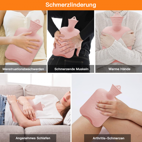 Weihnachtsangebot 50% RabattKuscheliges nachfüllbares Wrmflaschenband