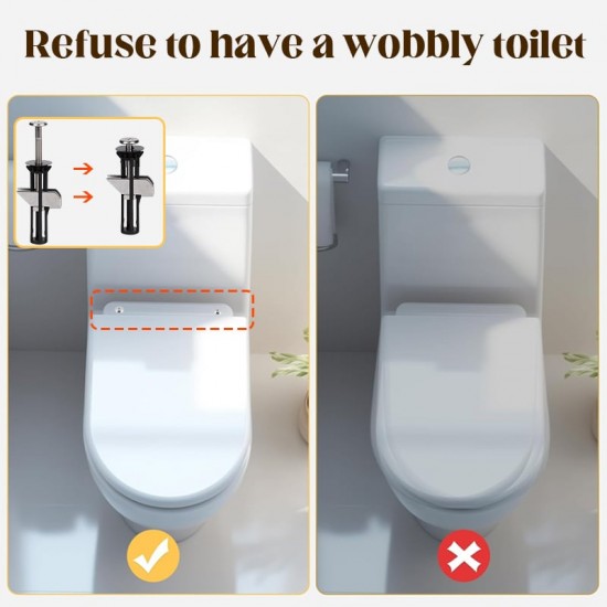Kaufen Sie 1 und erhalten Sie 1 gratisHochleistungs-Toilettensitz-Befestigungsschrauben-Kit