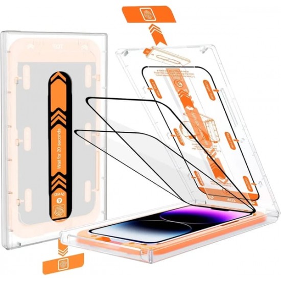 2024 Neue Displayschutzbox mit automatischer Ausrichtung für das iPhone – staubfrei und ohne Blasen