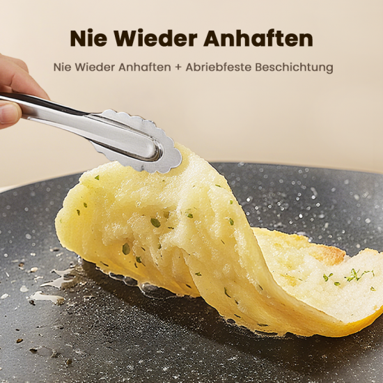 Multifunktionale Antihaft-Bratpfanne Medizinische Stein-Grillpfanne