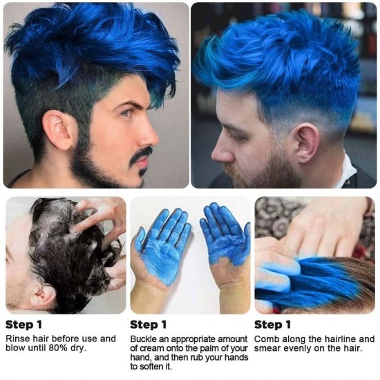 Mehr kaufen, mehr sparen 11 Farben - Sofortiges Einweg-Haarfrbewachs