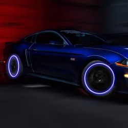 Reflektierende Auto-Felgenaufkleber