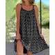 50%Rabatt-Neues bedrucktes Camisole-Kleid