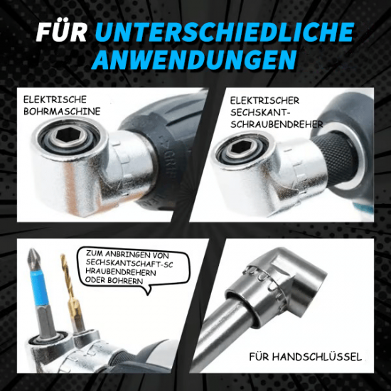 HEISSER VERKAUF 49% RABATT105-Grad-Rechtswinkeldrilladapter