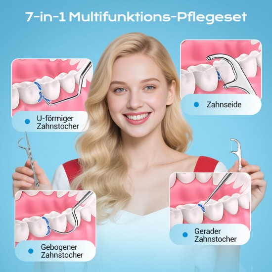  Edelstahl Zahnstocher Set | Hygienisch & Langlebig 
