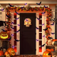  Halloween-Atmosphre mit leuchtenden 3D-Fledermusen