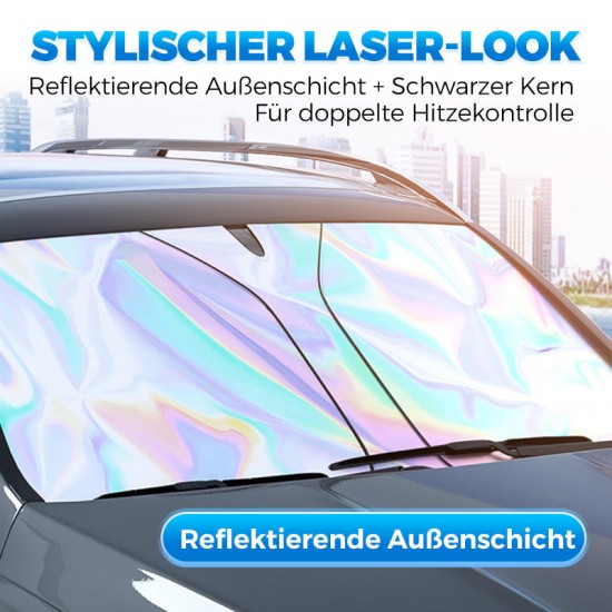 50% Rabatt  Laser-Sonnenschutz für die Auto-Frontscheibe