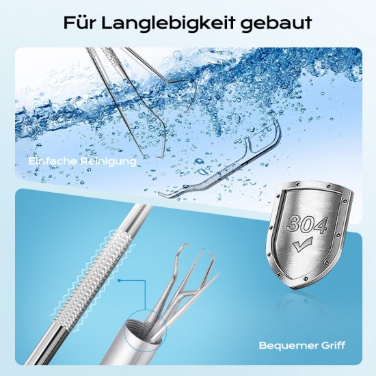  Edelstahl Zahnstocher Set | Hygienisch & Langlebig 
