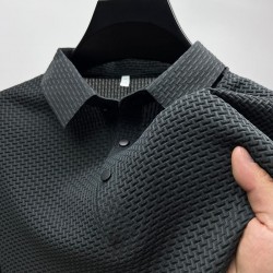 Vatertags-Spezial Mesh Ice Silk Kurzarm-T-Shirt