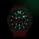 Wasserdichte stilvolle Sportuhr mit Luminous