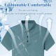 Kaufe zwei und erhalte kostenlosen VersandStretchhemd aus Eisseide für Herren