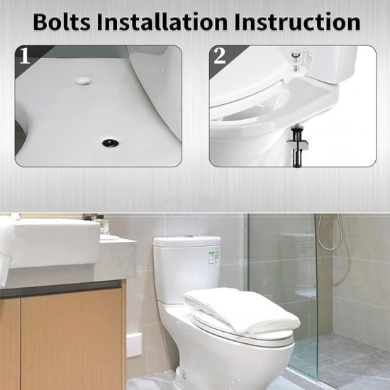 Kaufen Sie 1 und erhalten Sie 1 gratisHochleistungs-Toilettensitz-Befestigungsschrauben-Kit