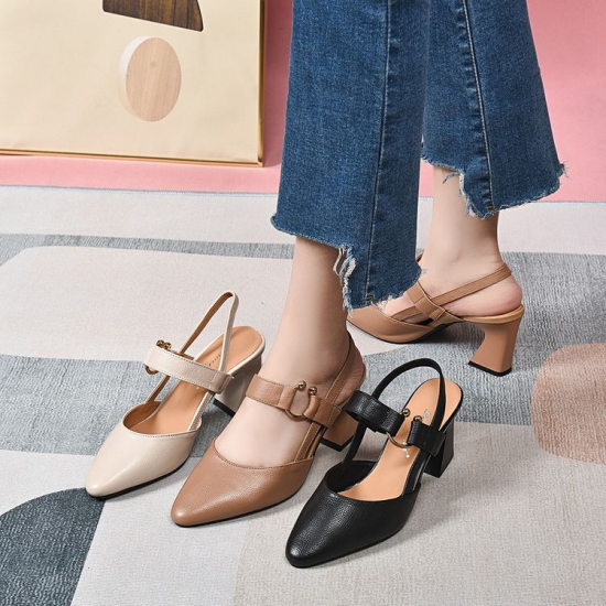 2025 Neue Mode Damen hochhackige Sandalen