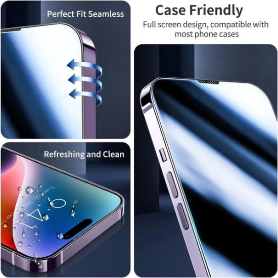 2024 Neue Displayschutzbox mit automatischer Ausrichtung für das iPhone – staubfrei und ohne Blasen