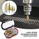 6 PCS HSS Titan beschichtetes Bohrer-Set mit Titan-Beschichtung