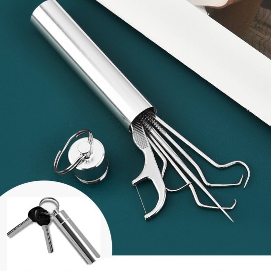  Edelstahl Zahnstocher Set | Hygienisch & Langlebig 