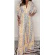 49 % RABATT2024 NEUES STYLE-Kleid mit V-Ausschnitt und Leopardenmuster Erhalten Sie 2 kostenlose Lieferungen