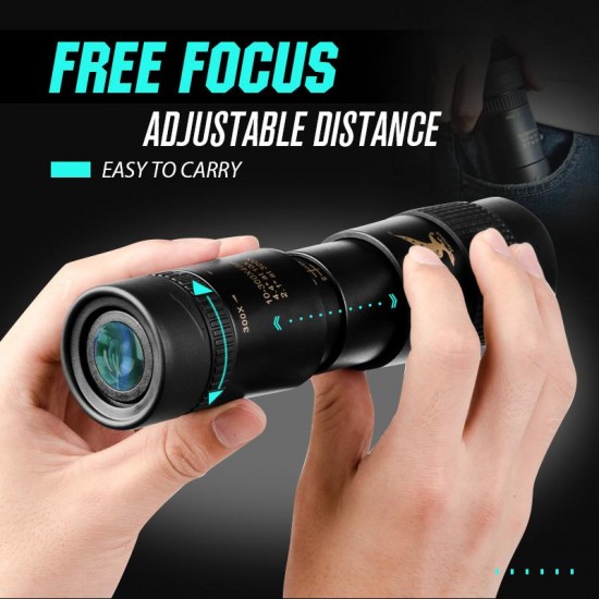 Hot Sale4K 10-300X40mm Super Telefoto Zoom Monokular Teleskop