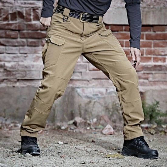 50% RABATTWasserdichte Softshell-Winterhose für Mnner