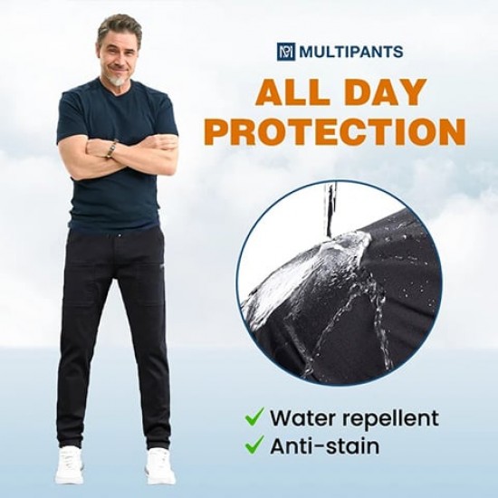 HEIER SALE 49 % RABATT MultiPants – Strapazierfhige Cargohose mit hoher Elastizitt und mehreren Taschen