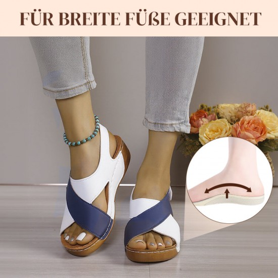 【EU 36-43】Casualowe zehenoffene Strandsandalen