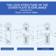 Kaufen Sie 1 und erhalten Sie 1 gratisHochleistungs-Toilettensitz-Befestigungsschrauben-Kit