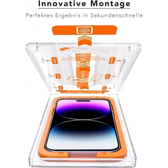 2024 Neue Displayschutzbox mit automatischer Ausrichtung für das iPhone – staubfrei und ohne Blasen