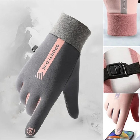 Wasserdichte Finger-Touchscreen-Handschuhe, rutschfest und kltebestndig