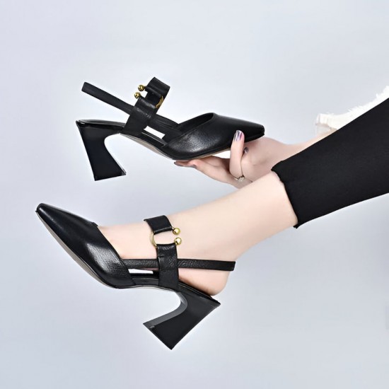 2025 Neue Mode Damen hochhackige Sandalen