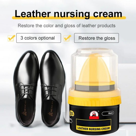 【Kaufen Sie 1 und erhalten Sie 1 gratis】Flüssige Schuhcreme zur Lederreparaturcreme 