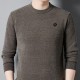 Herren-Oberteil mit Rundhalsausschnitt, warm, gemütlich, gefüttert – ideales Geschenk