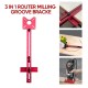 Heier Verkauf 50% RABATT3 in 1 Router Frsen Nut Halterung & Kostenloser Versand