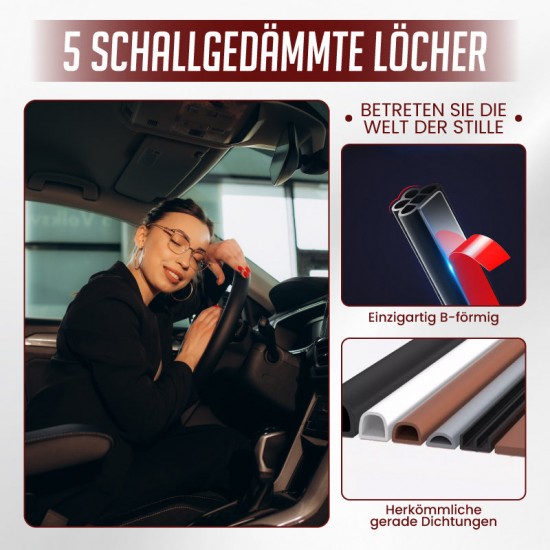 45% Rabatt Staubdichtes Gummidichtband zur Lrmminderung für Auto