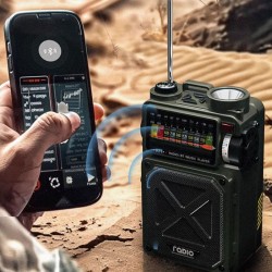 Multifunktionaler Notstrom-Handgenerator für den Auenbereich mit Solarstrom-Ladegert