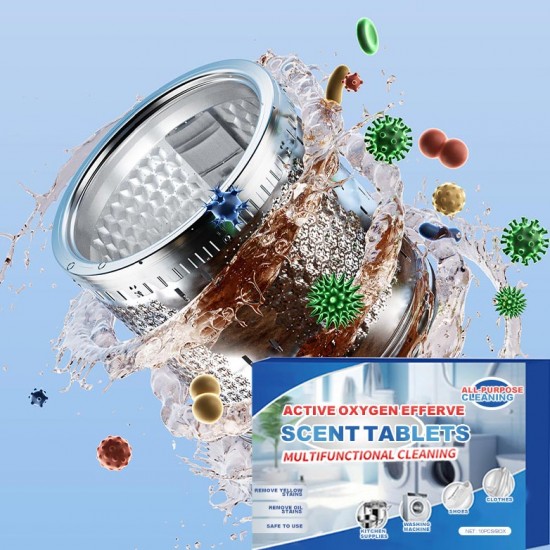 Für begrenzte Zeit 40 % RabattAllzweckreinigungs-Brausetabletten mit Aktivsauerstoff