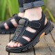 50% RABATTHochwertige Freizeitsandalen aus Leder für Herren 【Rutschfest, Fumassage】