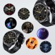 Smartwatch mit Ohrhrern und Gesundheitsüberwachung