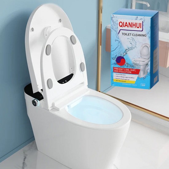  Zeitlich begrenztes Angebot 50%  Toilettenreiniger-Tabletten mit Zitronenduft             Zitronenduft Toilettenschüssel-Reinigertabletten