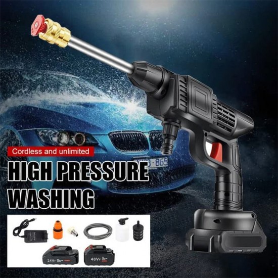 Spedizione gratuita per un periodo limitatoKabellose Hochdruck-Handwasserpistole