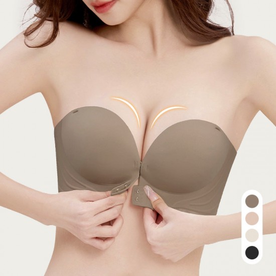 Push-up-BH mit unsichtbaren Trgern und Vorderverschluss