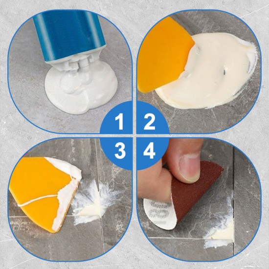 Multifunktionales Gel zur Reparatur von Fliesenrissen