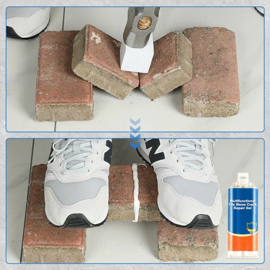 Multifunktionales Gel zur Reparatur von Fliesenrissen