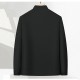 （50 % Rabatt auf den Spotpreis und kostenloser Versand） Herren-Freizeitjacke mit Stehkragen und Reiverschluss